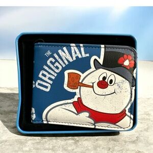 Buckle Down Frosty the Snowman Wallet men’s NWT